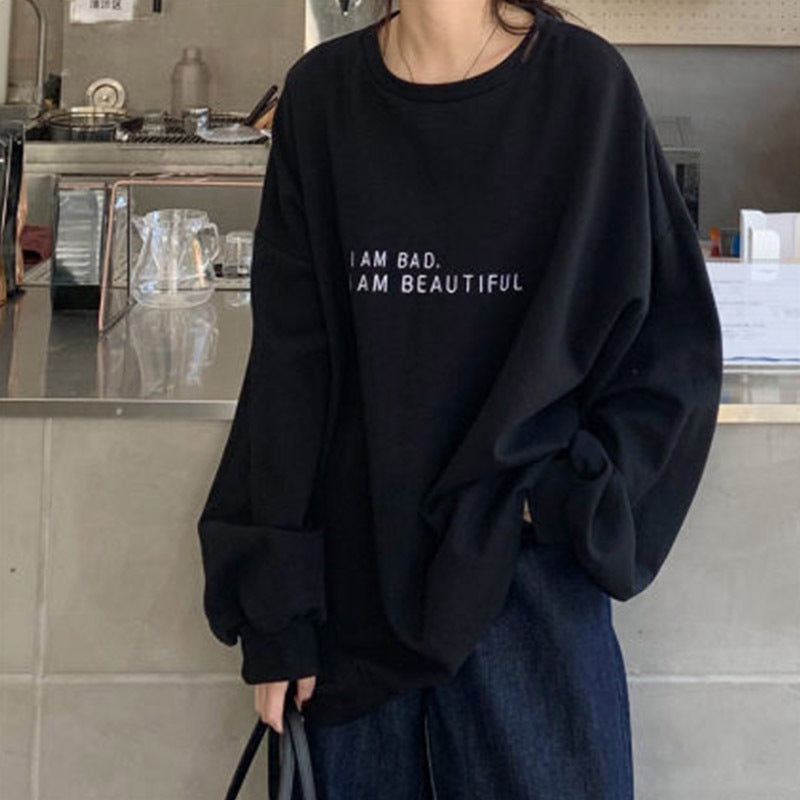 A languid loose-fitting hoodie