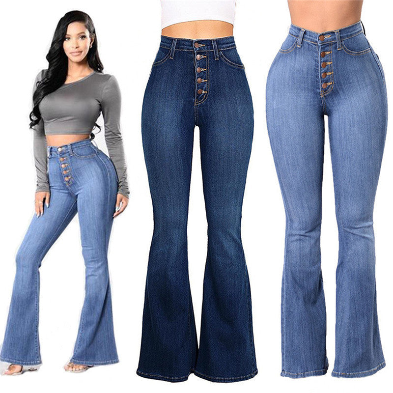 New high waist stretch jeans - Rasty's