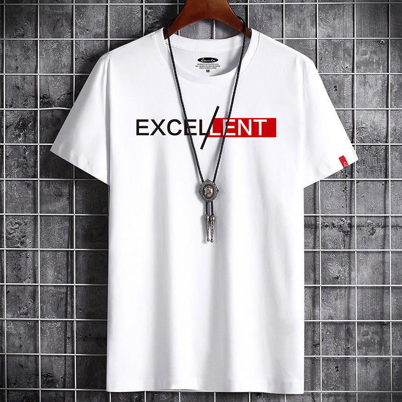 Camiseta de manga corta de verano de algodón para hombre - Rasty's