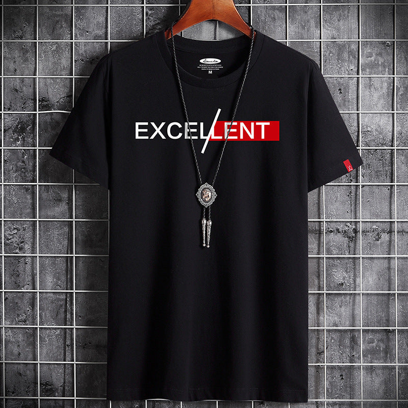 Camiseta de manga corta de verano de algodón para hombre - Rasty's