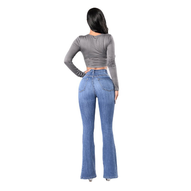 New high waist stretch jeans - Rasty's