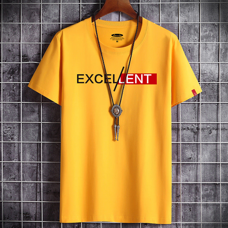 Camiseta de manga corta de verano de algodón para hombre - Rasty's