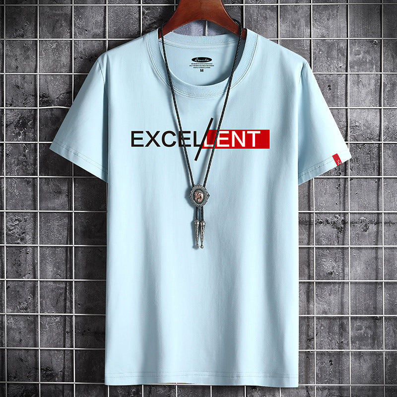 Camiseta de manga corta de verano de algodón para hombre - Rasty's