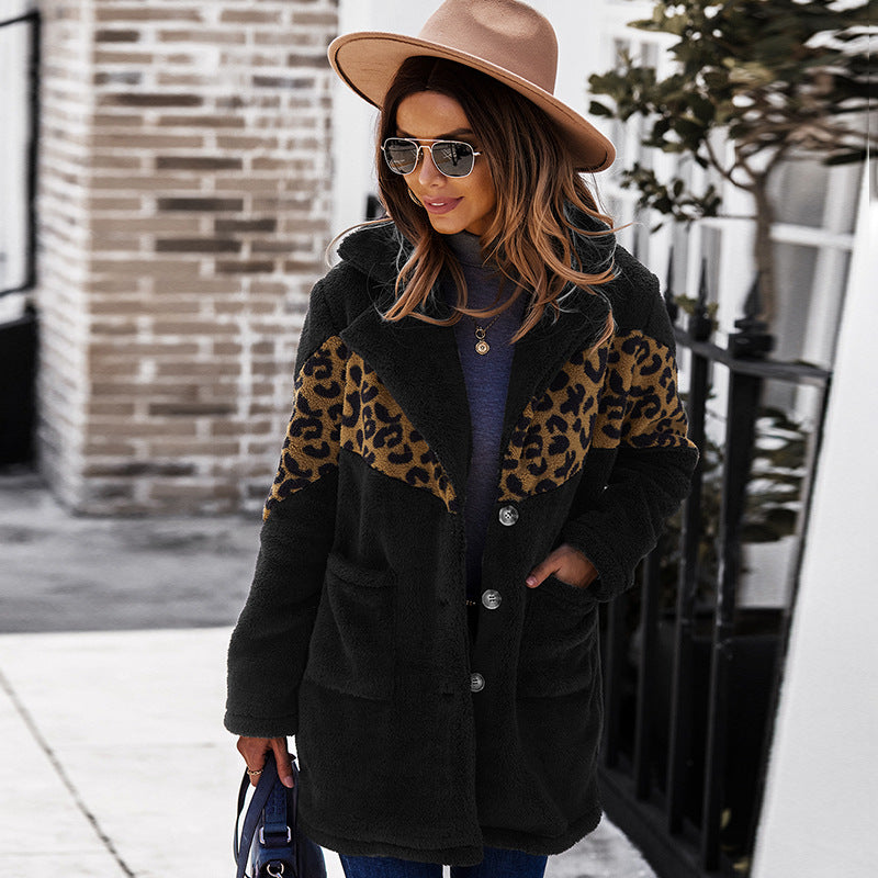Stitching Amazon Fur Coat Winter Long Coat In The United States - Rasty's