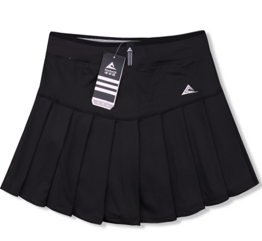 New Girls Tennis Skirts with Safety Shorts, Quick Dry Women Badminton Skirt