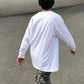 Loose Solid Round Neck With A Lazy Look