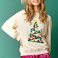 2024 New Christmas Tree Women's Sweatshirt Hoodie Autumn Winter Long Sleeve Sweater Pullovers Festival Female Clothing