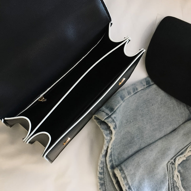 Fashion Designer Famous Bags For Women Designer Diamond Lock Bags Quality PU Leather Women Handbags Elegant Lady Shoulder Bags 