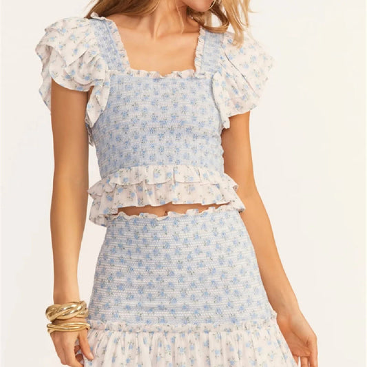 Women's Top Fashion Hip Skirt Suit