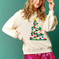 2024 New Christmas Tree Women's Sweatshirt Hoodie Autumn Winter Long Sleeve Sweater Pullovers Festival Female Clothing