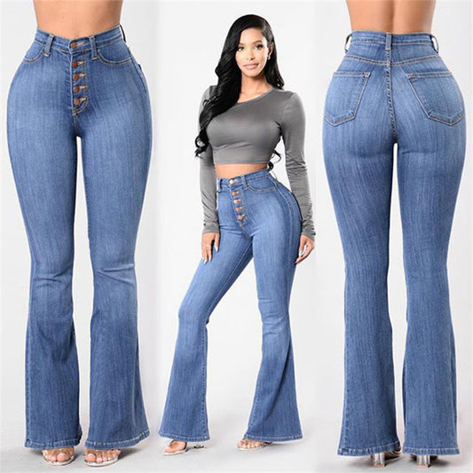 New high waist stretch jeans - Rasty's