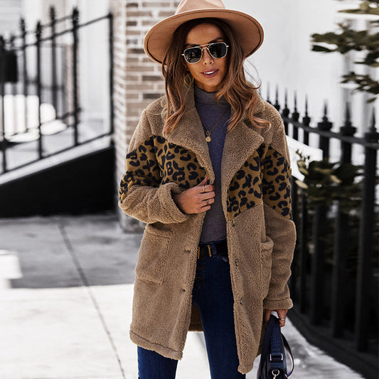 Stitching Amazon Fur Coat Winter Long Coat In The United States - Rasty's