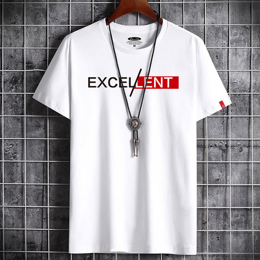 Camiseta de manga corta de verano de algodón para hombre - Rasty's