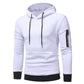 Sudadera con capucha para hombre con cremallera en el brazo - Rasty's