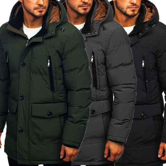 Men's Cotton-padded Casual Down Padded Jacket - Rasty's