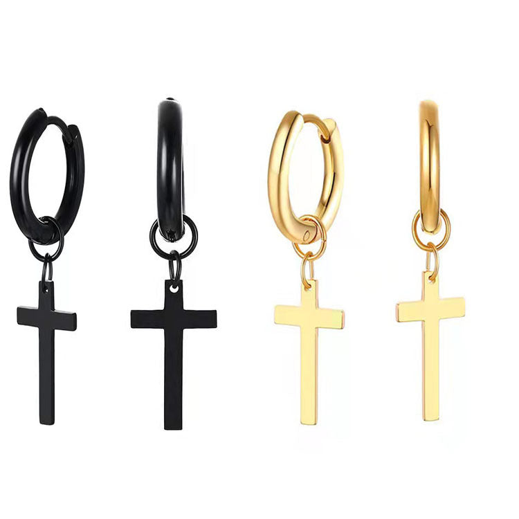 Men's Stainless Steel Hip Hop Punk Earrings - Rasty's