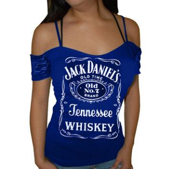 Camiseta de manga corta con hombros descubiertos sexy - Rasty's