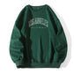 Letter Print Crew Neck Pullover Sweatshirt - Rasty's