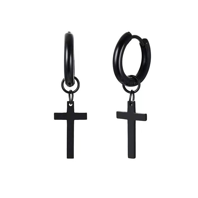 Men's Stainless Steel Hip Hop Punk Earrings - Rasty's