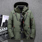 Abrigo grueso de invierno para hombre con capucha desmontable - Rasty's