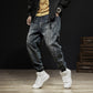 Trendy Brand Loose Denim Overalls Straight Leg - Rasty's