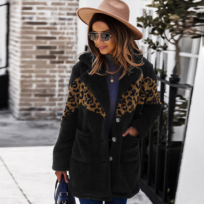 Stitching Amazon Fur Coat Winter Long Coat In The United States - Rasty's